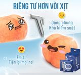  Khăn ướt đi toilet có thể xả trong bồn cầu Flushable EcoWipes Hộp 40 gói (gói 1 tờ) 