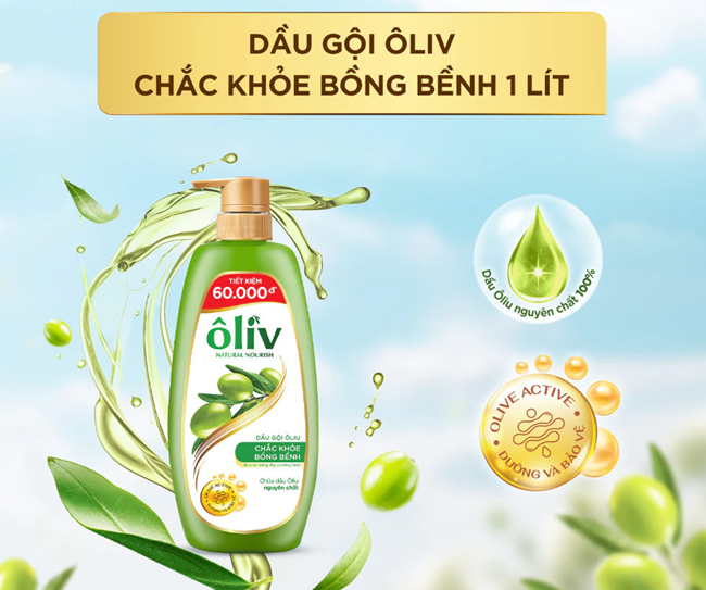  Dầu Gội ÔLIV Nuôi Dưỡng Tóc Chắc Khỏe Bồng Bềnh/Ngăn Gãy Rụng/Phục Hồi Hư Tổn 250ML/650ML/1L 