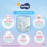  Tã quần cao cấp Moony Bé Trai L44/XL38/XXL26 
