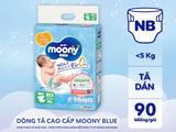  Tã dán cao cấp Moony NB/S/M/L - Nhập khẩu từ Nhật Bản 