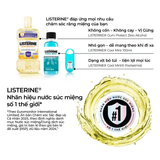  Nước Súc Miệng Listerine Gum Protect Zero Alcohol Giúp Nướu Chắc Khỏe 750ml 