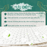  Khăn ướt Lamy gói 20 tờ không mùi không cồn không parabens cao cấp an toàn dành cho bé 