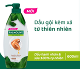  Dầu gội Palmolive kèm xả 2-trong-1 chiết xuất thiên nhiên 600ML 