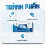  Khăn ướt diệt khuẩn EcoWipes 60 tờ hương chanh sả 