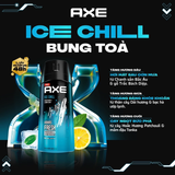  Xịt nước hoa nam toàn thân AXE 135ml, lưu hương và khử mùi lên đến 48h 
