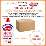  Nước Rửa Tay Lifebuoy Bảo Vệ Khỏi 99.9% Vi Khuẩn Gây Bệnh Với Ion Bạc+ Hỗ Trợ Cùng Đề Kháng Da Tự Nhiên 450g 