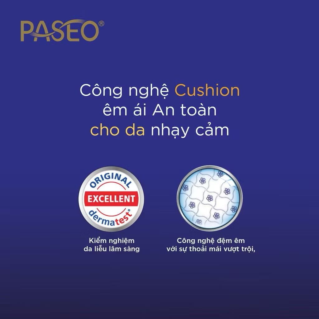  [Lốc 10 Cuộn] Giấy Vệ Sinh Paseo Cao Cấp Mềm Mịn Tan Được Trong Nước Không Gây Tắc Nghẽn (3 Lớp) 