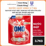  Nước giặt Omo Matic sạch sâu thơm lâu 3.7 kg 