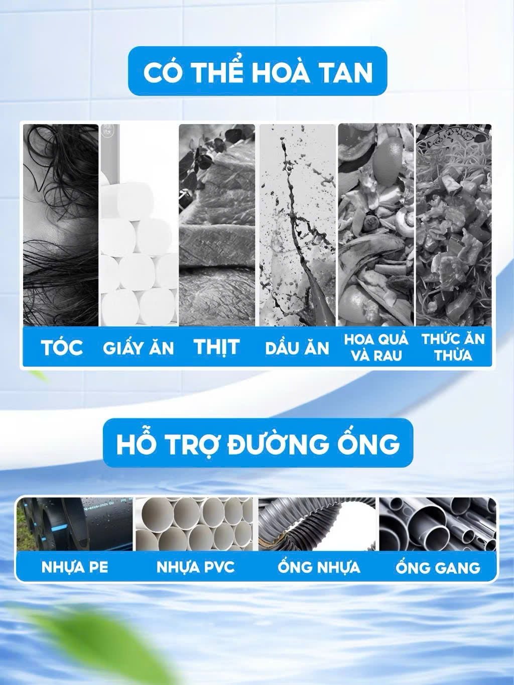  Gel sinh học CleanZ phòng tắc nghẽn, làm sạch đường ống rửa bát, rửa mặt, khử mùi hôi hiệu quả 500-1000ml 