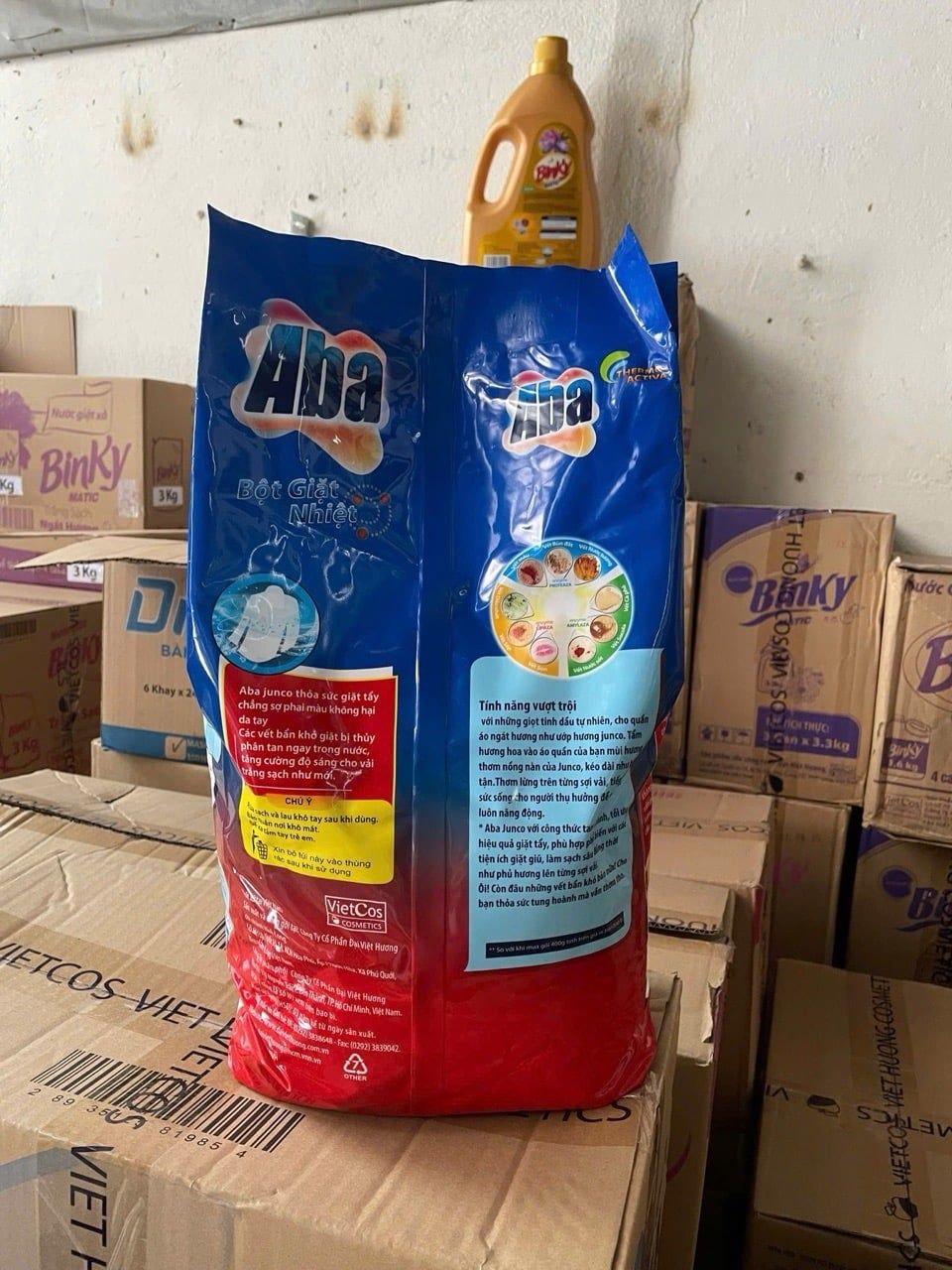  Bột giặt nhiệt Aba Junco 5.1kg sạch tinh tươm 