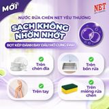  Nước rửa chén NET Sạch yêu thương can 3.8kg 