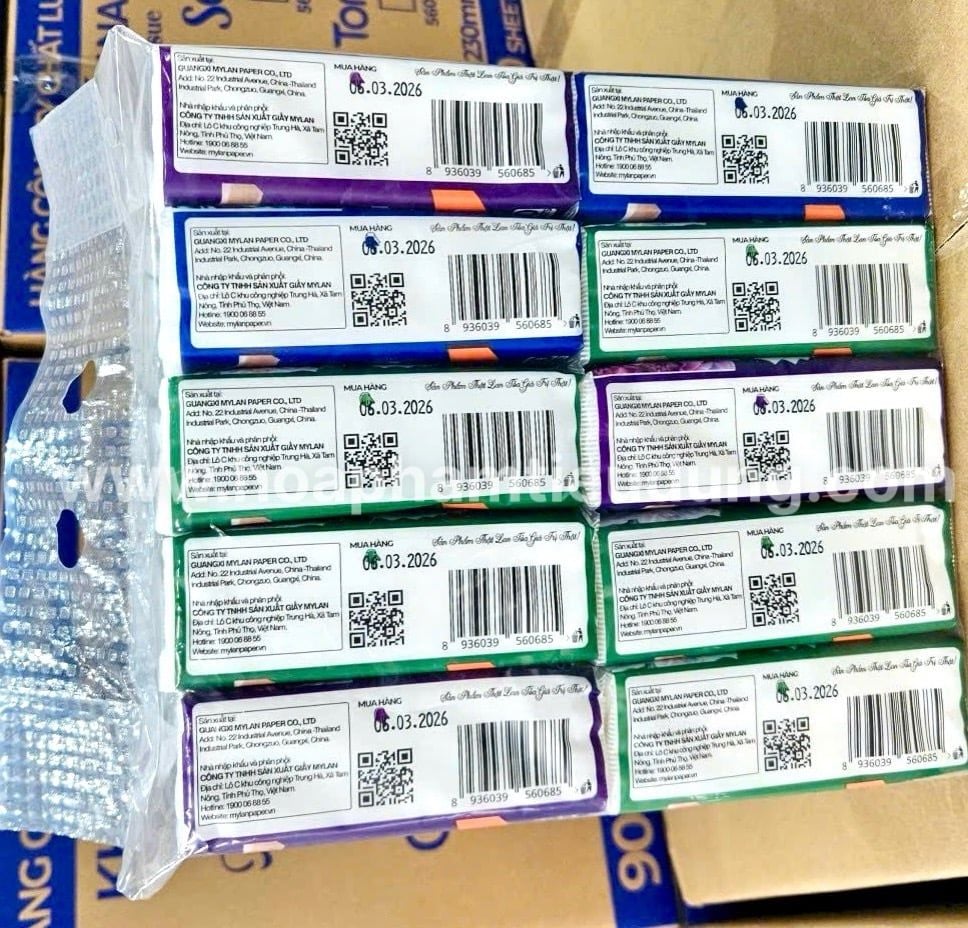  Khăn giấy Napkin MyLan 2 lớp 50 tờ 