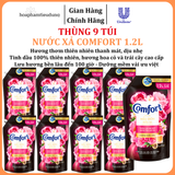  Nước Xả Làm Mềm Vải Comfort Đậm Đặc Một Lần Xả Thơm Mát gấp 10 lần túi 1.2-1.8L 