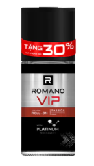  Lăn khử mùi Romano Khử mùi vượt trội, Hương nam tính suốt 48H 50ml / 65ml 