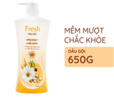  Dầu Gội FRESH Thiên Nhiên Giúp Tóc Chắc Khỏe Mềm Mượt 650g/chai 