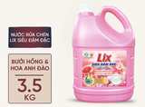  Nước rửa chén LIX siêu đậm đặc trà xanh/chanh 3.5kg 