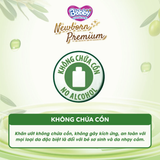  Túi 3 Gói Khăn ướt Bobby Newborn Premium 50 miếng/ gói 