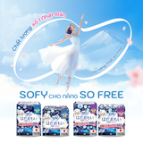  Băng vệ sinh Sofy Skin Comfort Ultrathin Cánh 36cm (Gói 10 hoặc 12 miếng) 