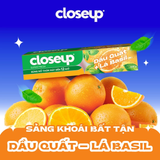  Kem Đánh Răng Closeup Trắng Răng Thơm Mát thành phần Thiên Nhiên 230g 