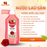  Nước Lau Sàn Đậm Đặc 1L XCleen - Hương Nước Hoa Pháp - Thơm Lâu - Siêu Tiết Kiệm - Khử Mùi 