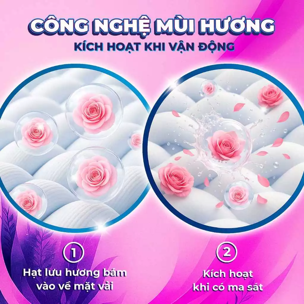  Nước giặt xả 8 trong 1 Chanté Năng Động 1-3.2kg 