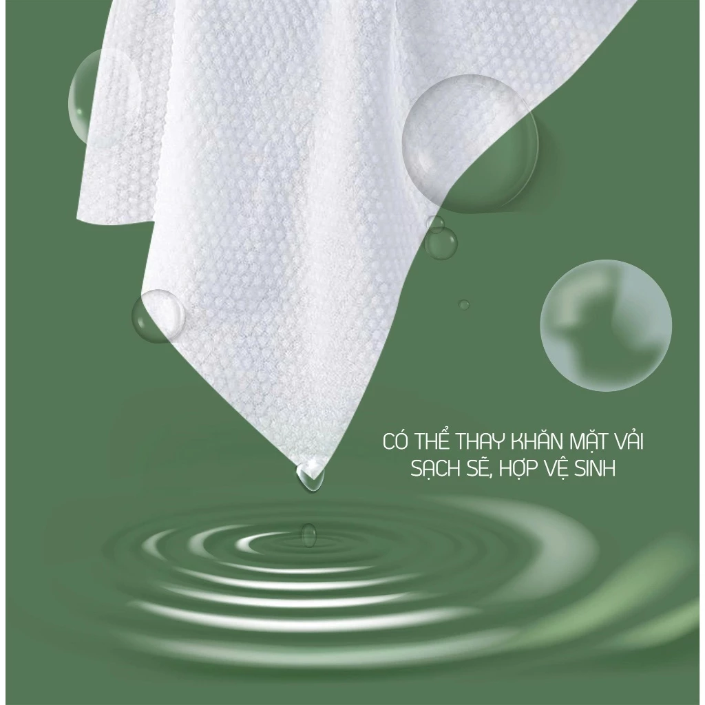 Khăn Nén MyLan Cao Cấp Tiện Lợi Đi Du Lịch Nhà Hàng Khách Sạn Dùng 1 Lần Size 30x60cm 15 Cái/túi 