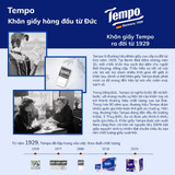  [LỐC 4 CUỘN] Khăn Giấy Bếp Tempo Dạng Cuộn Đa Năng, Siêu Thấm - Thương Hiệu Đức 