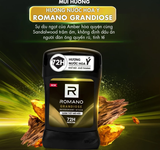 Sáp ngăn mùi cho nam Romano 50g - Khử mùi 72H, lưu hương Ý dài lâu 
