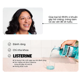  Nước Súc Miệng Listerine Không Cay Giúp Hơi Thở Thơm Mát - Cool Mint Zero Alcohol 750ml 
