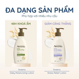  Sữa dưỡng thể Làm dịu kích ứng trong 20s & Khóa ẩm 72H cho da nhạy cảm Aveeno Skin Relief Body Lotion 354ml 