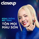  Kem đánh răng Closeup White Now - Trắng Bật Tông 3X TỨC THÌ với Công nghệ Ánh Sáng Xanh 100g 