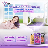  Nước Giặt Xả HC EURO 6IN1 5L Chuẩn Hàng Nội Địa Thái Lan Kháng Khuẩn Chống Ẩm Mốc 