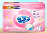  Giấy Vệ Sinh Elène (Có Lõi/Không Lõi) 4 Lớp Cao Cấp - 1 Bịch 6 Cuộn - An Toàn, Tiết Kiệm 