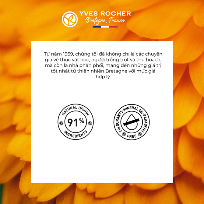  Kem Dưỡng Da Ngày Và Đêm Yves Rocher Calendula Regenerating Day Night Cream 50ml 