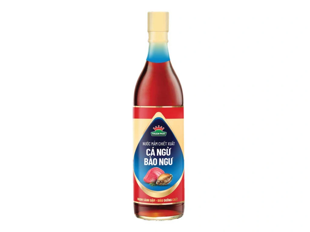  Nước mắm Thuận Phát Cá Hồi Tỏi Đen / Cá Ngừ Bào Ngư 490ml - Chiết xuất từ nguyên liệu hảo hạng 