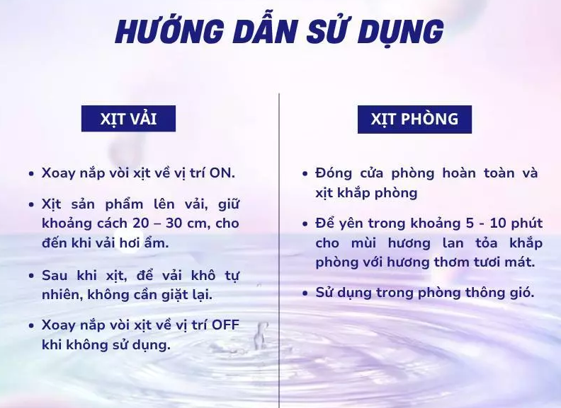  Xịt Vải & Khử Mùi 350ml HABY – Hương Thơm Tươi Mát, Lưu Hương Lâu, Khử Mùi Cực Hiệu Quả 