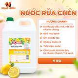  Nước rửa chén XCleen 400g/750g/3.6kg/9kg hương chanh, êm dịu da tay, khử mùi, sạch 