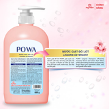  Nước Giặt Đồ Lót Thế Hệ Mới An Toàn Cho Da Nhạy Cảm POWA Thiên Nhiên Dịu Nhẹ Chứa AHA Chai 600g 