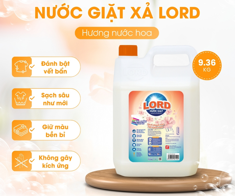  Nước Giặt Lord 9.36 Kg 