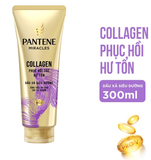  Dầu Xả Siêu Dưỡng PANTENE Miracles Ngăn Rụng Tóc Biotin/ Phục Hồi Hư Tổn Collagen/ Suôn Mượt Óng Ả Keratin - Tuýp 300ml 