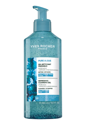  Sữa rửa mặt dạng gel cho da thường đến khô Yves Rocher Pure Algue Cleansing Gel 
