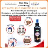  Xịt xả vải khô HygienC Plus lưu hương nước hoa, mềm vải, khử mùi hôi ẩm mốc tốt 