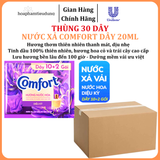  Nước Xả Làm Mềm Vải Comfort Đậm Đặc Một Lần Xả Thơm Mát gấp 10 lần túi 20ml 