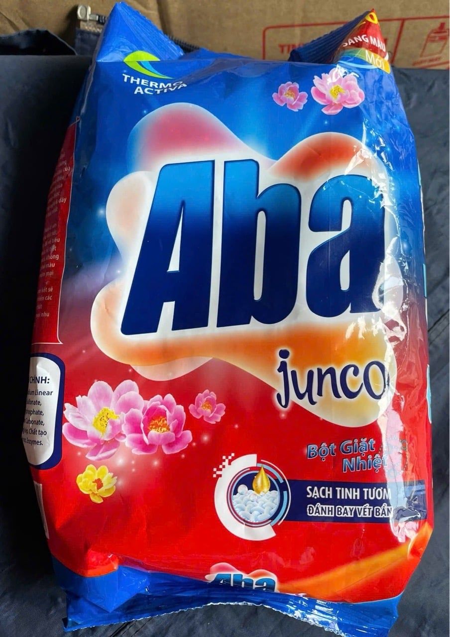  Bột giặt nhiệt ABA JUNCO 720g sạch tinh tươm 
