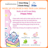  Nước xả quần áo D-nee 2.8L (Chính hãng có tem Đại Thịnh) 