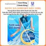  Nước Xả Làm Mềm Vải Comfort Đậm Đặc Một Lần Xả Thơm Mát gấp 10 lần túi 20ml 