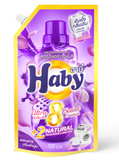  Nước giặt đậm đặc HABY ULTRAWASH 8in1 Nội địa Thái Lan  - Sạch sâu, thơm lâu 700h, công nghệ Microfresh Túi 700ml 