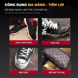  Khăn Giấy Ướt Sneaker Quick Wipe Cao Cấp, Khăn Lau Giày Siêu Tiện Lợi Gói 12 Miếng Làm Sạch Gấp Đôi 