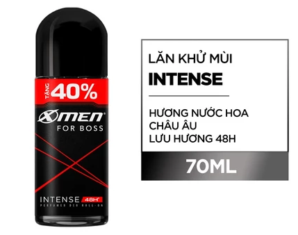  [Tặng thêm 40% dung tích] Lăn khử mùi X-Men For Boss 70ml - Hương nước hoa châu Âu 