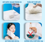  Khăn Nén MyLan Cao Cấp Tiện Lợi Đi Du Lịch Nhà Hàng Khách Sạn Dùng 1 Lần Size 24x30cm 22 Cái 